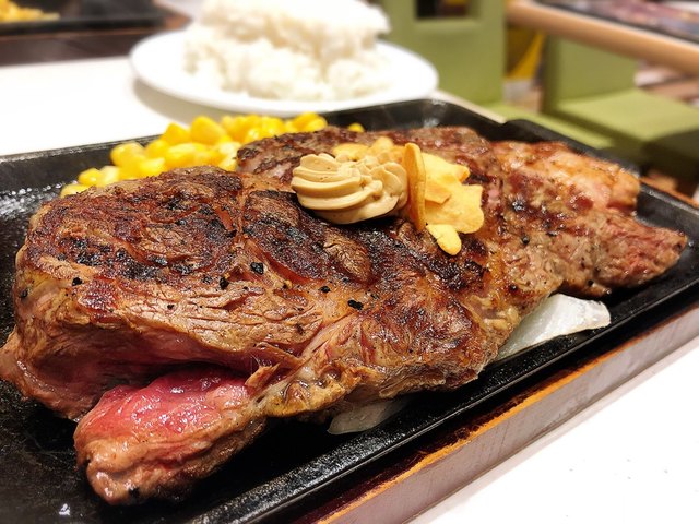 マイリブステーキ 400g 2760円 By 紅犬 閉店 いきなり ペッパーランチダイナー 横浜中華街店 元町 中華街 ステーキ 食べログ