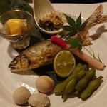 味季 和遊 - 鮎の塩焼き