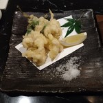 博多味処 灯 - タラ白子の天ぷら