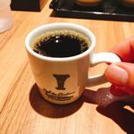 駅膳 - 無料のホットコーヒーです。（2018.9 byジプシーくん）