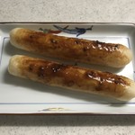 ねむの丘 物産館 - 田楽みそたれで "みそたんぽ" 焼きました