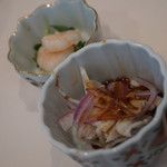 海老マヨやバラ肉の四川風ソース