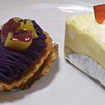 コージ  - 紫芋タルト、チーズケーキ