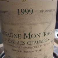ロオジエ - 1999  Chassagne-Montrachet 1 er cru les Chaumees ( Michel Colin-Deleger )