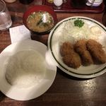 かつれつ四谷たけだ - 熟成ヒレカツ定食(130g) ￥1,030-