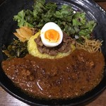 SPICY CURRY 魯珈 - ろかプレート(激辛ビーフカレー)