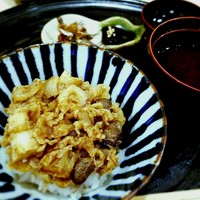 天白 - ムカゴと新蓮根のかき揚げ
