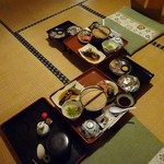 さつき荘 - 夕食セッティング