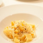 スペシャリテのフェットチーネ カーチョエペペ♪素晴らしい完成度！