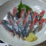 秋刀魚の刺身１