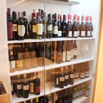 ビオディナミコ - こちらがワインセラー♪