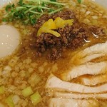 中華そばムタヒロ - 仙台辛味噌ラーメン+味タマ♪