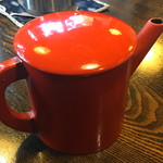 うずら家 - 蕎麦湯