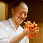 東麻布 天本 - うれしそう