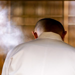 東麻布 天本 - 語る背中