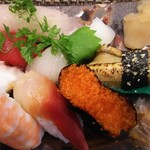 玄海鮨 - 竹にぎり  俯瞰(笑)