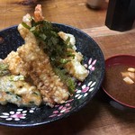 谷町 一味禅 - スペシャル天丼（￥1000）（ランチ限定）