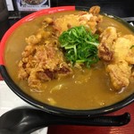 極楽うどん TKU - 鶏天カレーうどん（￥950）