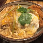純愛うどん なでしこ - カツ丼セット（￥1058）