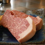 佐賀牛 季楽 銀座  - メイン　食材の和牛サーロイン