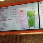 Aloha Coffee & Juice - 店内　メニュー