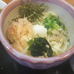 自家製 こめやのうどん - 