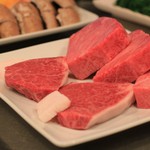 Tokinoyado Sumire - 夕食用のお肉たち