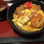 Akita Mikura - 同行者の「大館さくら豚カツ丼」