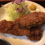 Tonkatsu Ichimonji - ランチ メンチカツ+串カツ