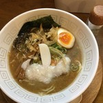 UMAMI SOUP Noodles 虹ソラ - 「鯖豚中華そば」2018年9月26日