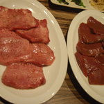 焼肉 ジャンボ - ハツ＆上タン