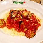 PRIMO - ディナー@ベストセット 2人で3,200円
            揚げ茄子のミートソース（乾麺）