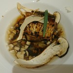 リストランテASO - フォアグラと松茸