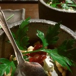 旅篭 - ゴマアイス300円