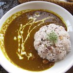 Cota Cafe - 3色豆のキーマカレー