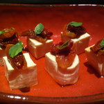 kazefukeba - 豆腐とドライトマトのカプレーゼ