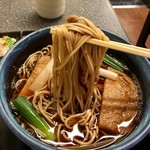 そば処 満留賀 - ミニ天丼セットきつねそば1,030円