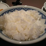 中国料理 美麗華 - 白飯(道産ゆめぴりか)／250円