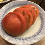 晩杯屋 - 「甘い冷やしトマト」150円