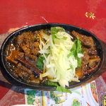 ガラムマサラ - ブリバジャ（牛もつ炒め）480円+税