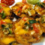 ガラムマサラ - ベグニ（茄子の豆粉揚げ）380円+税