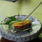 花仙庵 仙仁温泉 岩の湯 - お着き菓子