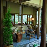 花仙庵 仙仁温泉 岩の湯 - お着き菓子をいただいた場所