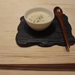 星のや東京ダイニング - 菊芋のスープ