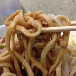 麺処 マゼル - 極太平打ち麺