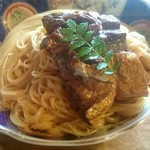 翼果楼 - 焼き鯖そうめん