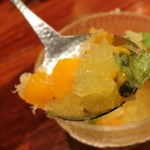 和創作 太 - 1.パッションフルーツのグラニテ