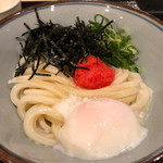 よつばの香 - とろ玉明太うどん 580円。