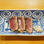 鮨松榮 - 迷走鰹藁焼 藻塩