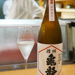 鮨松榮 - 信州亀齢 特別純米 美山錦 ひやおろし（長野県）